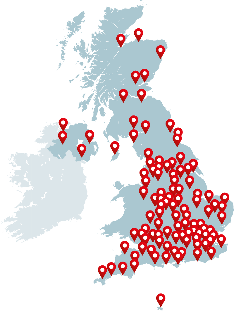 UK Fitting Centres Map
